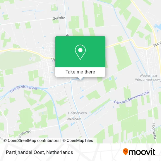 Partijhandel Oost map