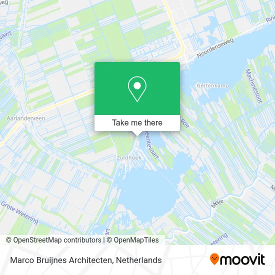 Marco Bruijnes Architecten map