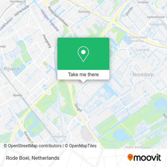 Rode Boei map