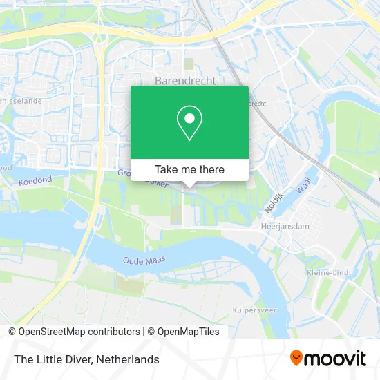 The Little Diver map