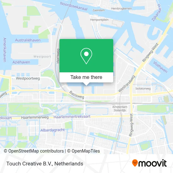 Touch Creative B.V. map
