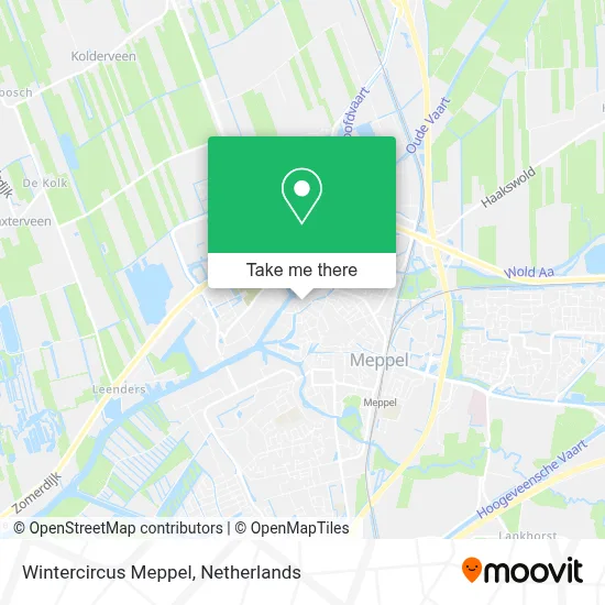 Wintercircus Meppel map