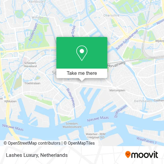 Lashes Luxury map