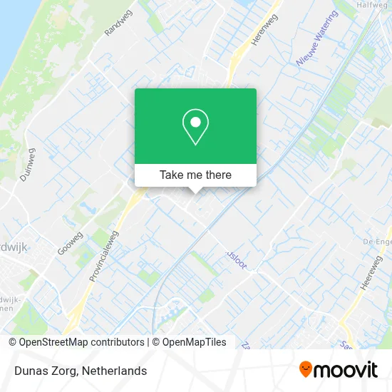 Dunas Zorg map