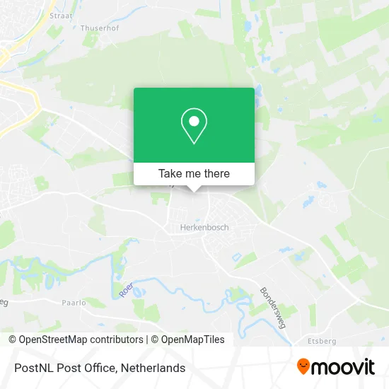 Postnl Postkantoor map