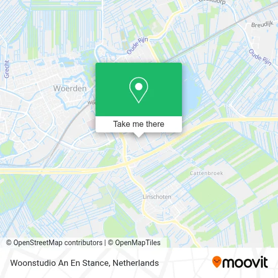 Woonstudio An En Stance map