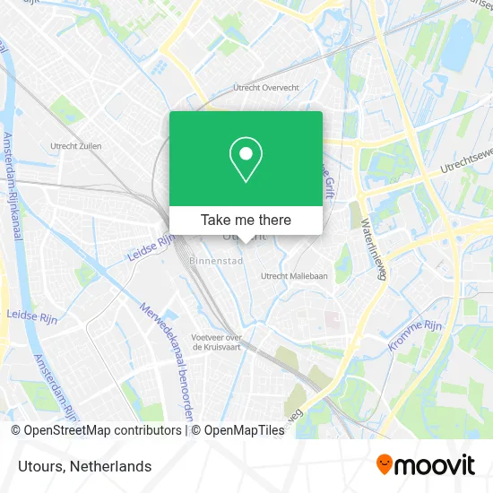 Utours map