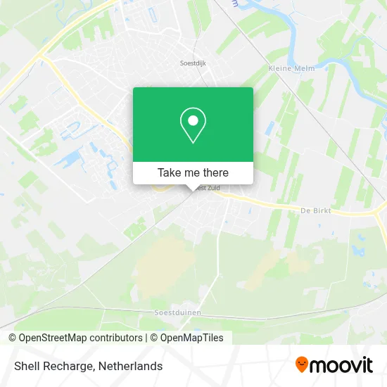Shell Recharge map