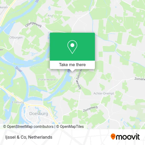 Ijssel & Co map