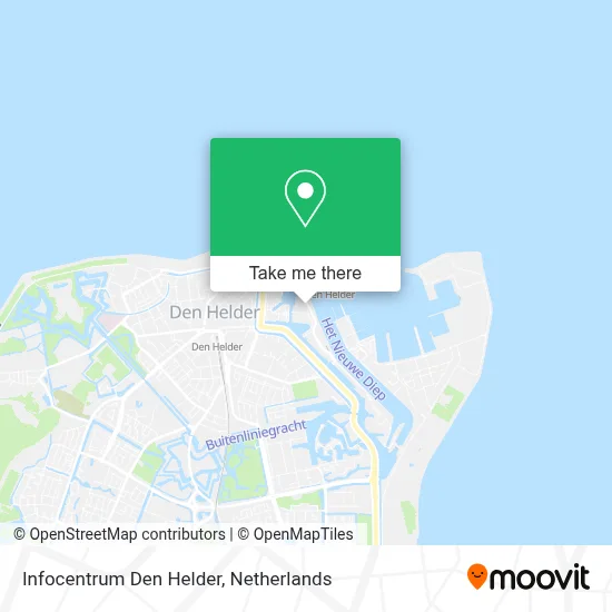 Infocentrum Den Helder map