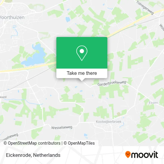 Eickenrode map