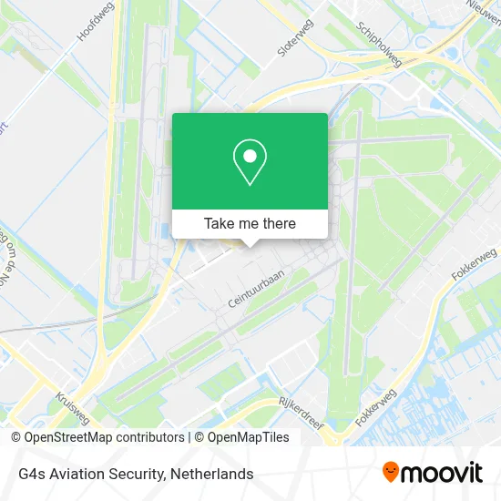 G4s Aviation Security map