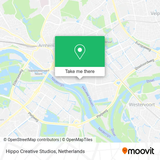 Hippo Creative Studios map