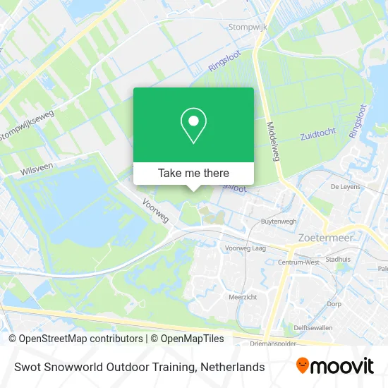 Swot Snowworld Outdoor Training map