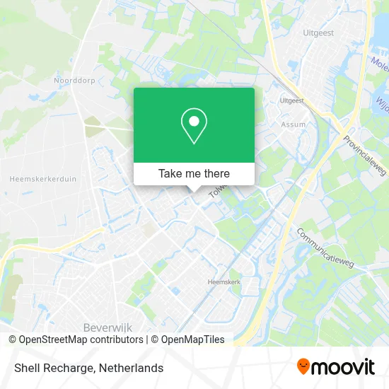 Shell Recharge map