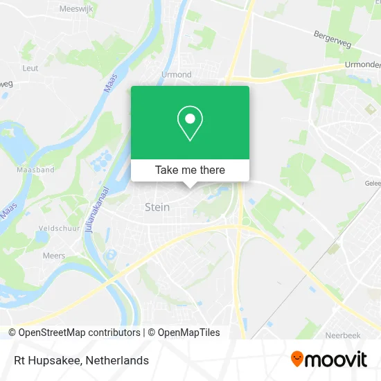 Rt Hupsakee map