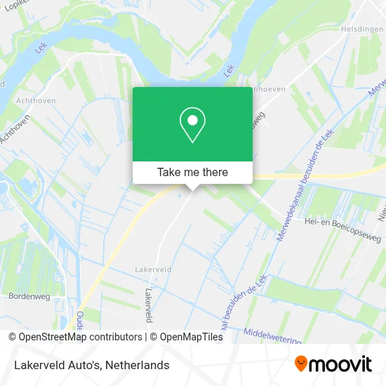 Lakerveld Auto's map