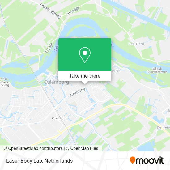 Laser Body Lab map