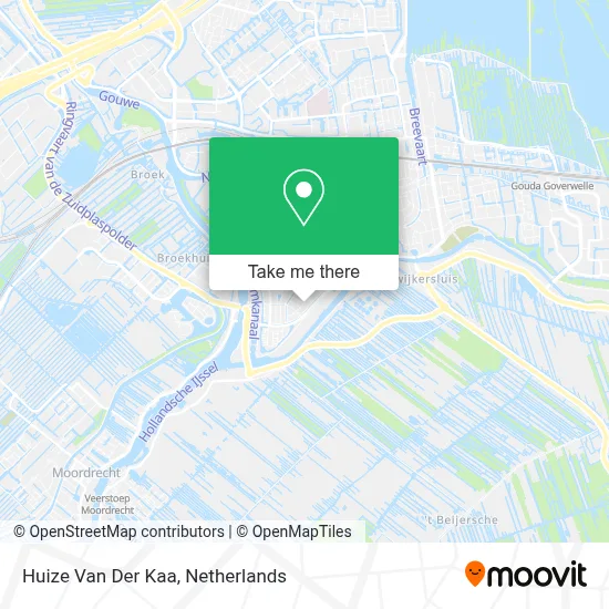Huize Van Der Kaa map