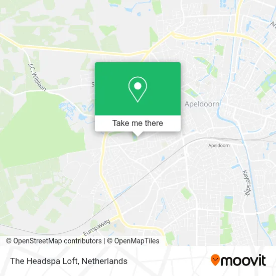 The Headspa Loft map