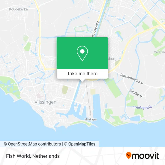 Fish World map