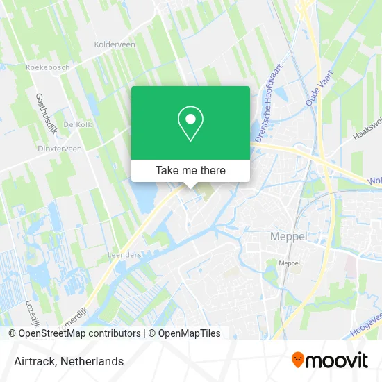 Airtrack map