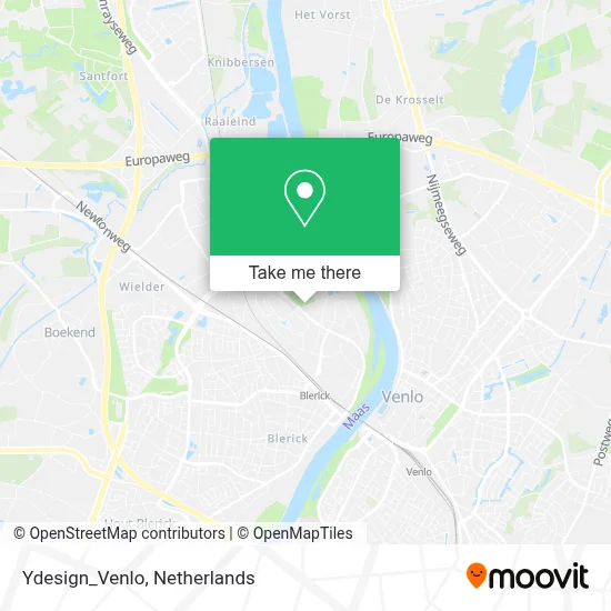 Ydesign_Venlo map