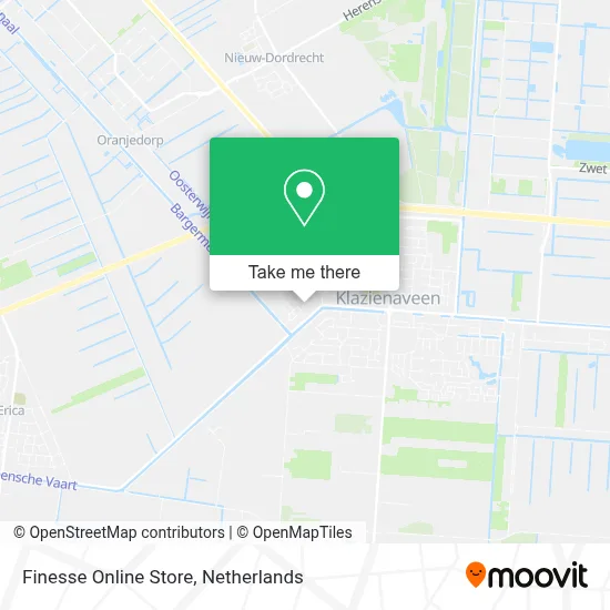 Finesse Online Store map