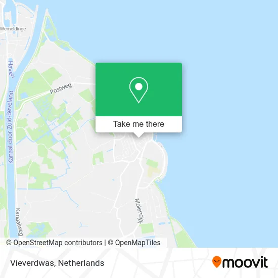 Vieverdwas map