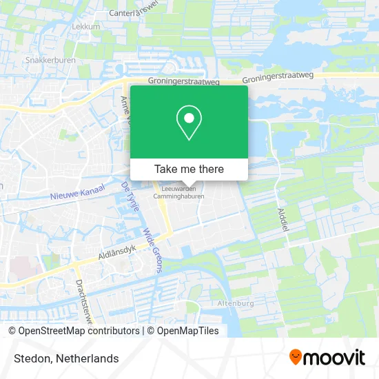 Stedon map