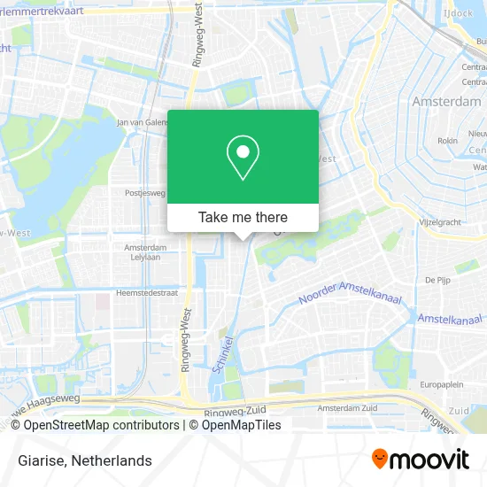 Giarise map
