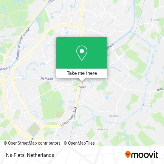 Ns-Fiets map