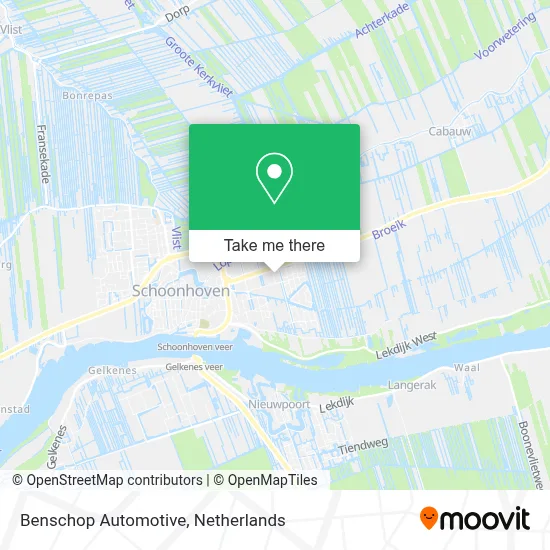 Benschop Automotive map