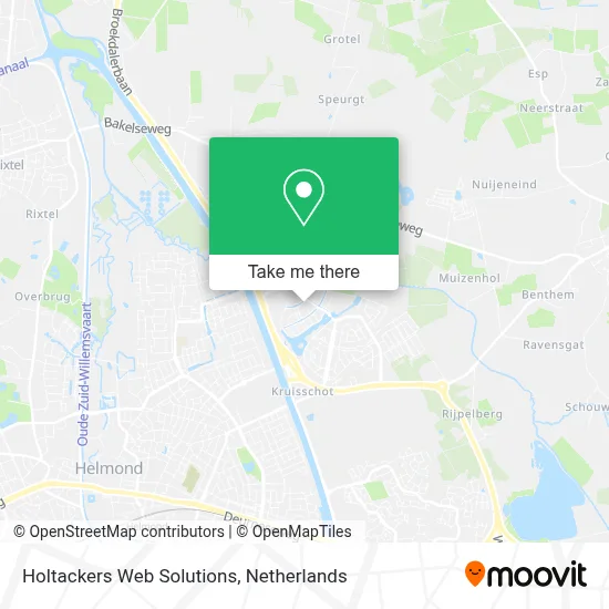 Holtackers Web Solutions map