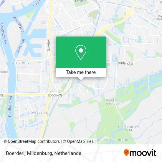 Boerderij Mildenburg map