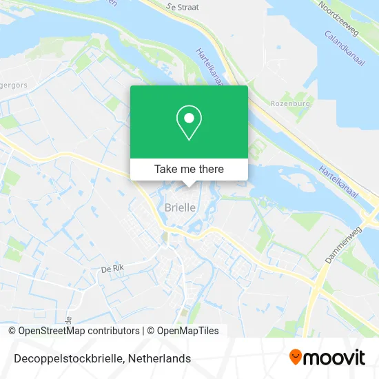 Decoppelstockbrielle map