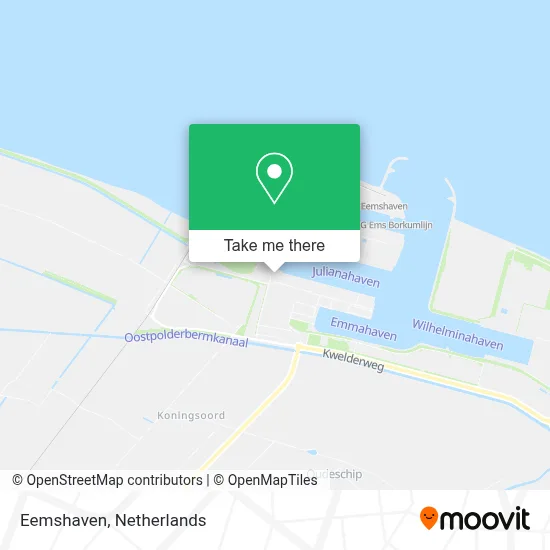 Eemshaven map