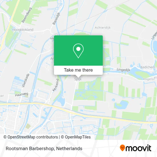 Rootsman Barbershop map