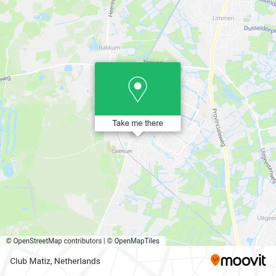 Club Matiz Karte