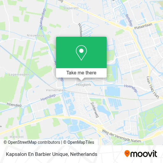 Kapsalon En Barbier Unique map