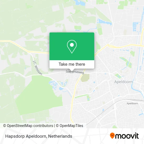 Hapsdorp Apeldoorn map