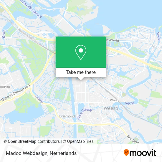 Madoo Webdesign map