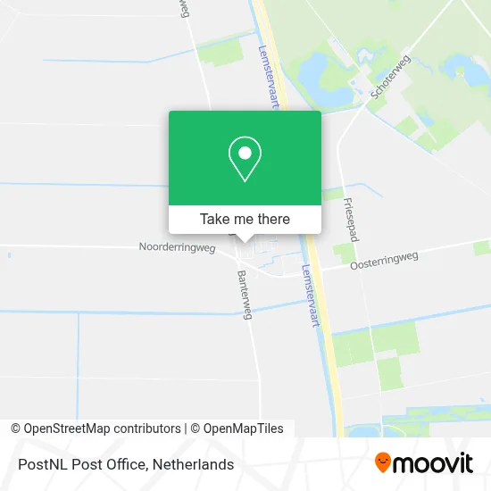 Postnl Postkantoor map