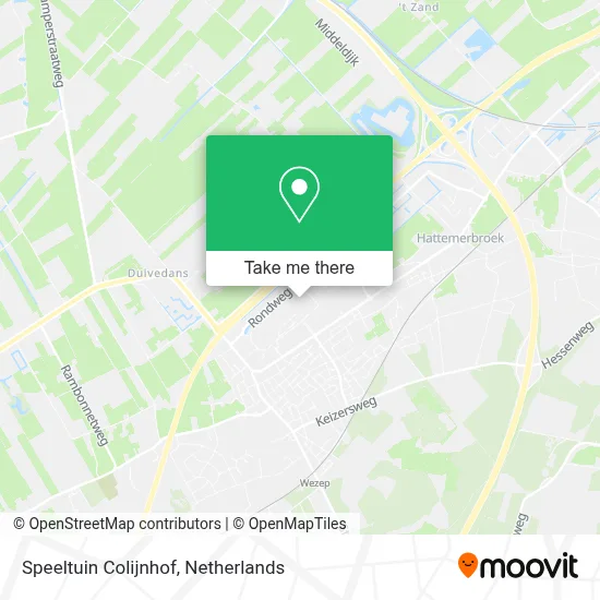 Speeltuin Colijnhof map