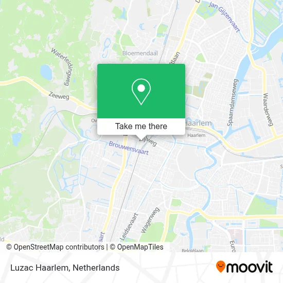 Luzac Haarlem map