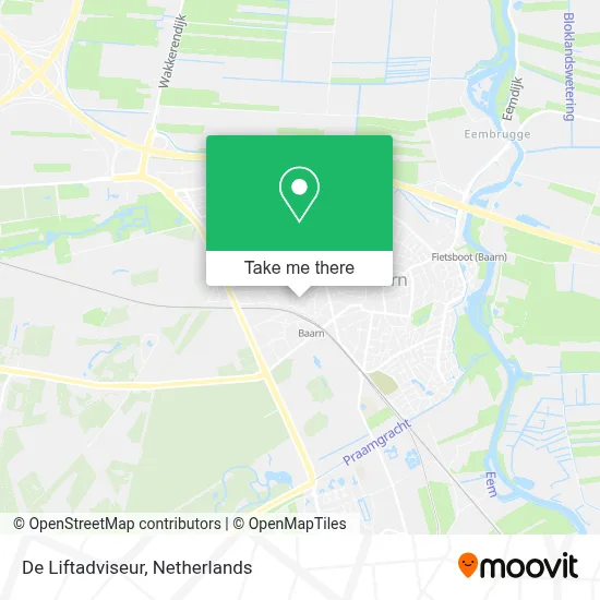 De Liftadviseur map