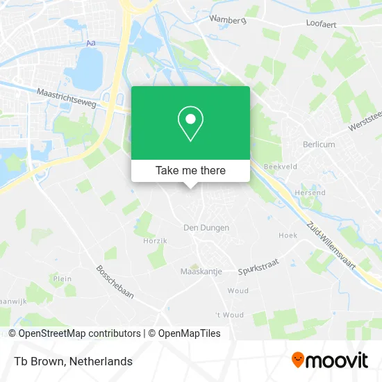 Tb Brown map
