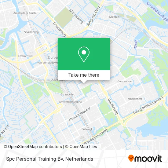 Spc Personal Training Bv map