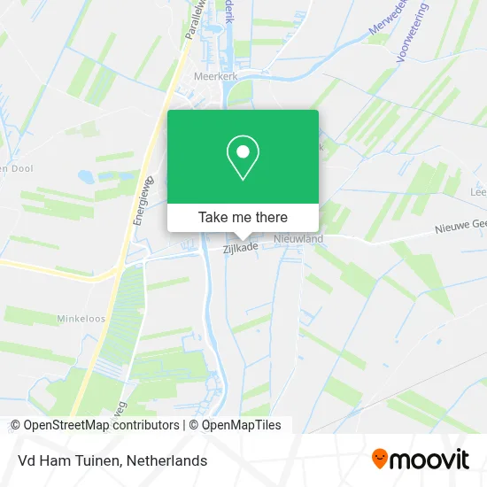 Vd Ham Tuinen map
