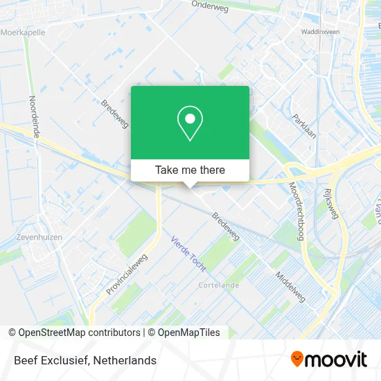 Beef Exclusief map